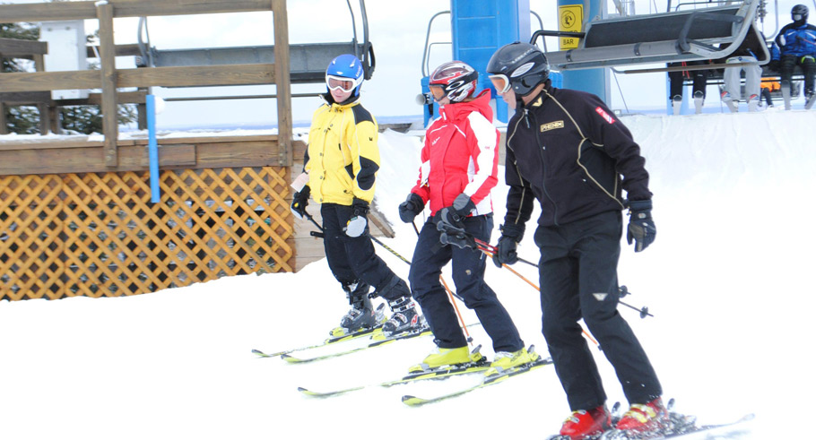 Skiing in the Poconos